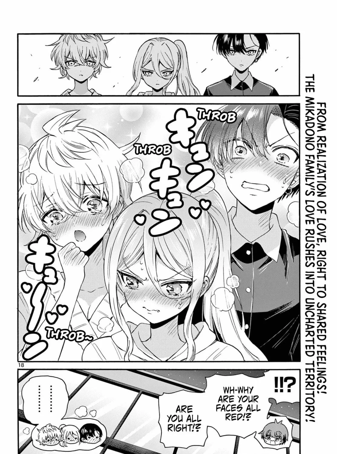 Mikadono Sanshimai wa Angai, Choroi Chapter 115 page 35 - 