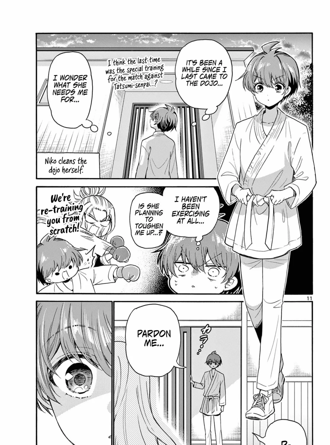 Mikadono Sanshimai wa Angai, Choroi Chapter 116 page 21 - 