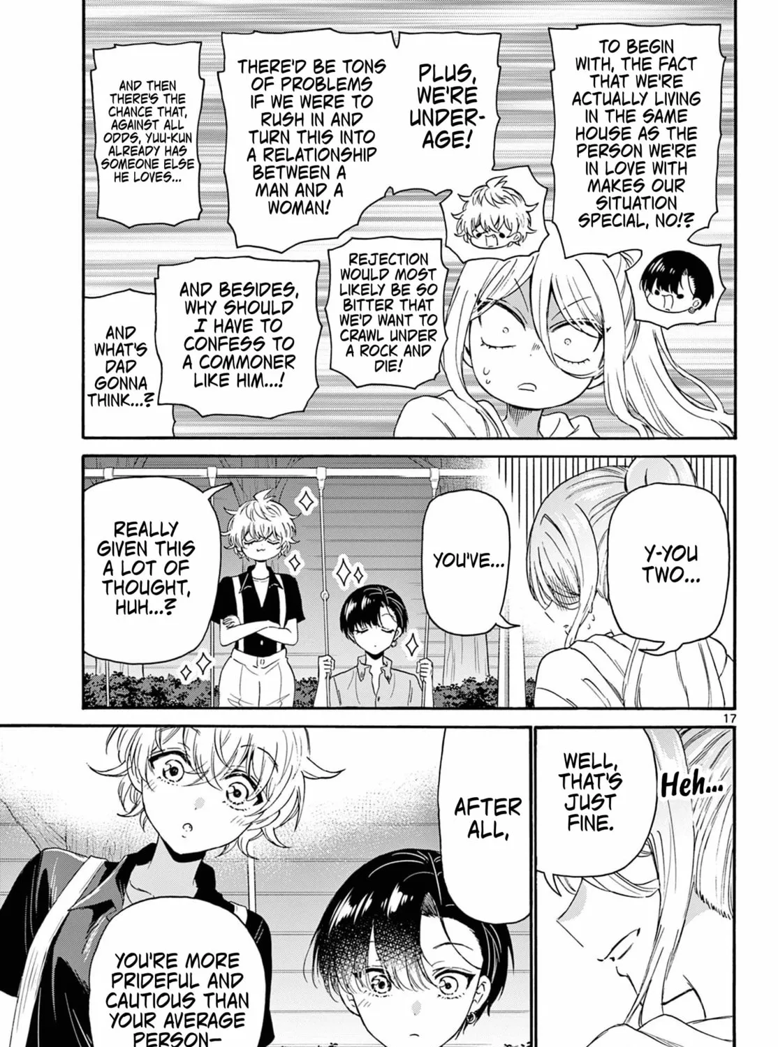 Mikadono Sanshimai wa Angai, Choroi Chapter 117 page 33 - 