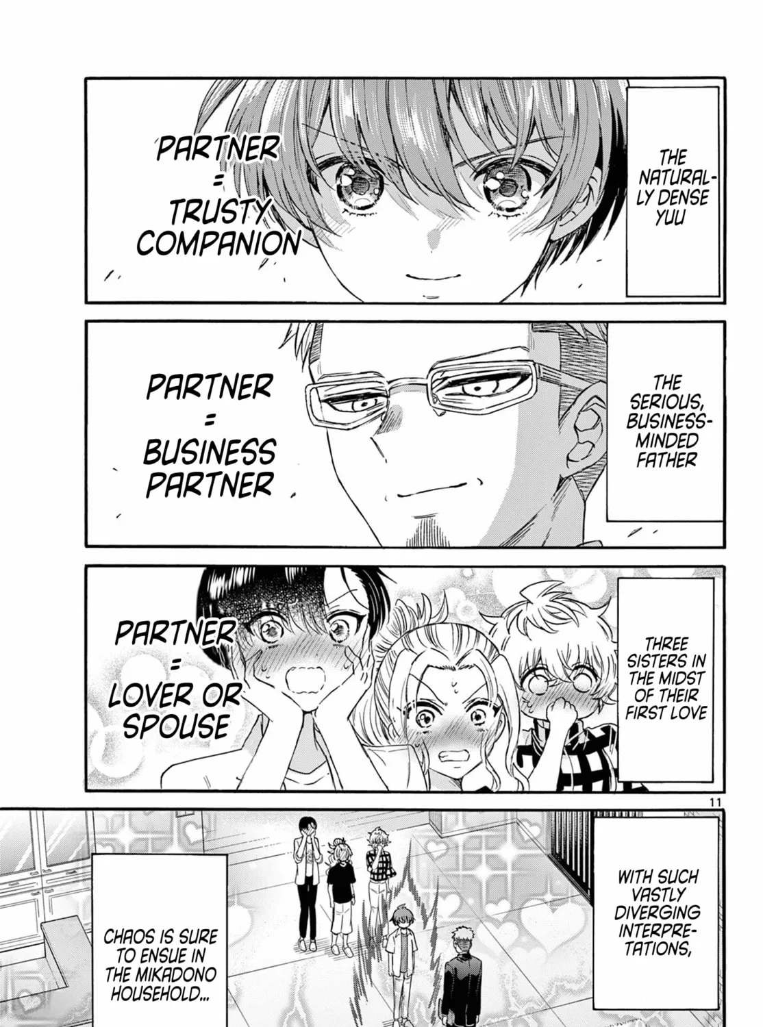 Mikadono Sanshimai wa Angai, Choroi Chapter 123 page 21 - 