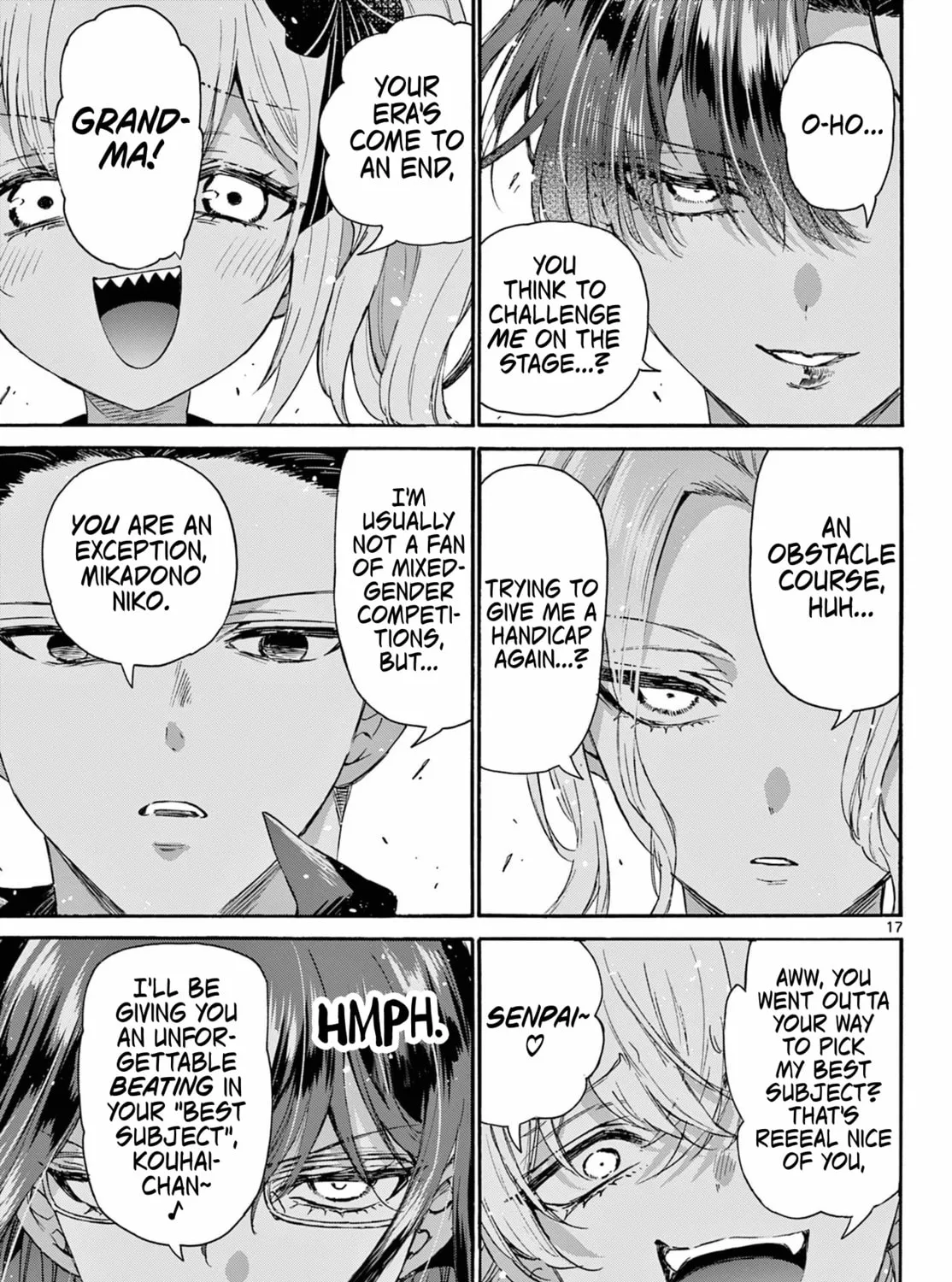 Mikadono Sanshimai wa Angai, Choroi Chapter 124 page 33 - 
