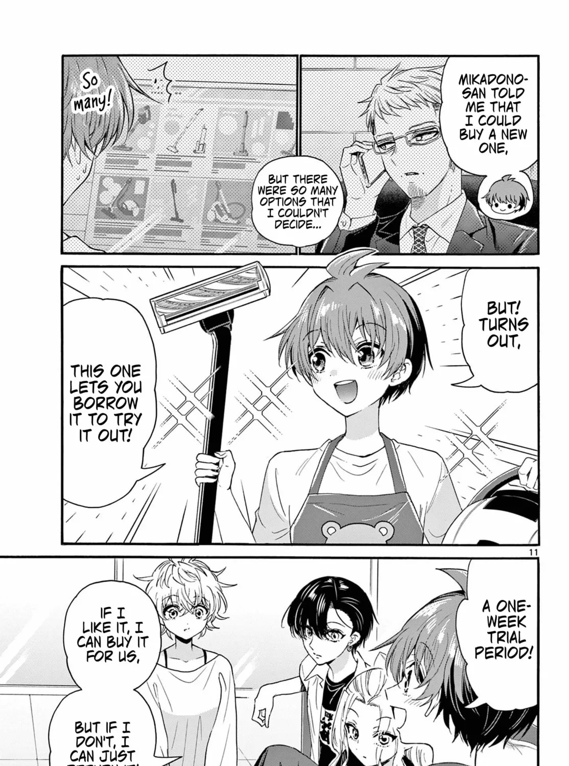 Mikadono Sanshimai wa Angai, Choroi Chapter 126 page 21 - 