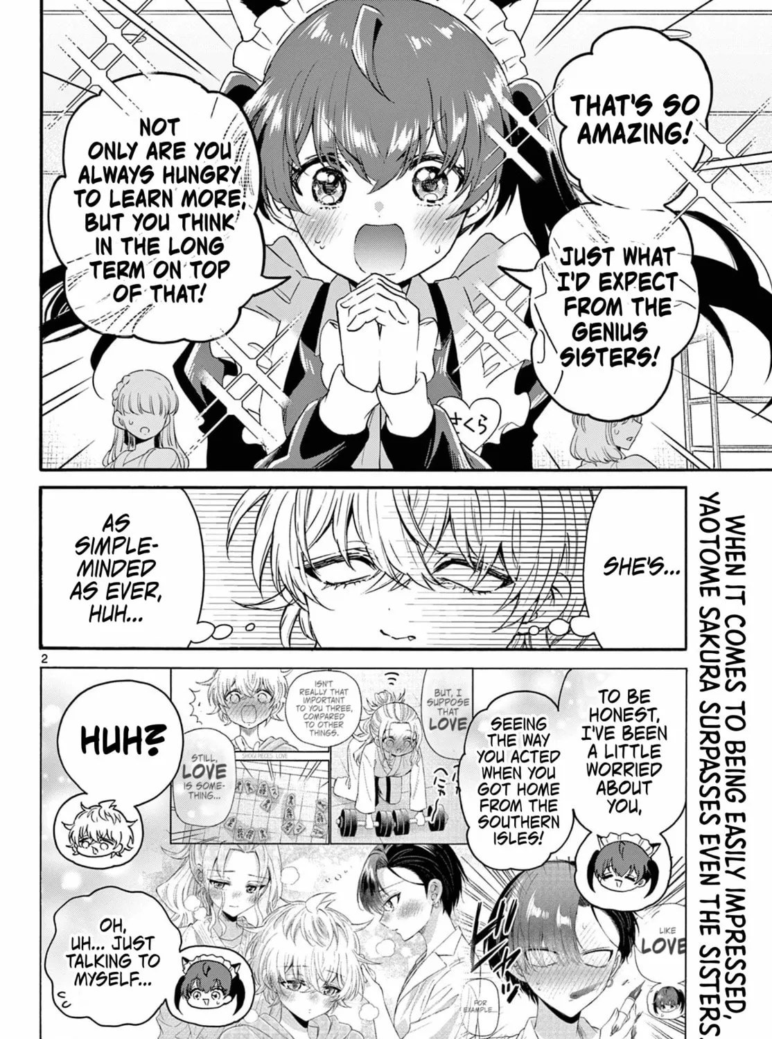 Mikadono Sanshimai wa Angai, Choroi Chapter 135 page 3 - 