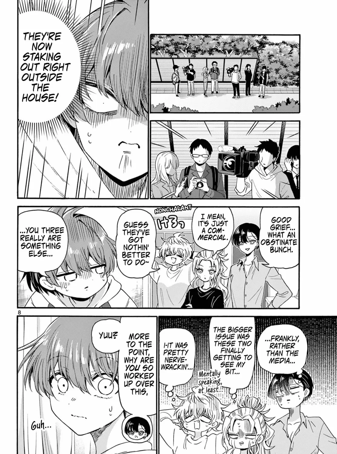 Mikadono Sanshimai wa Angai, Choroi Chapter 141 page 13 - 