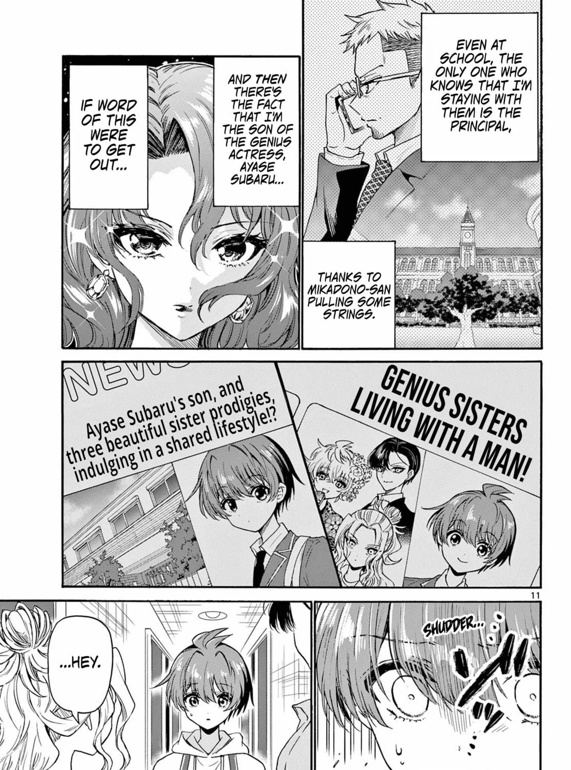 Mikadono Sanshimai wa Angai, Choroi Chapter 141 page 19 - 