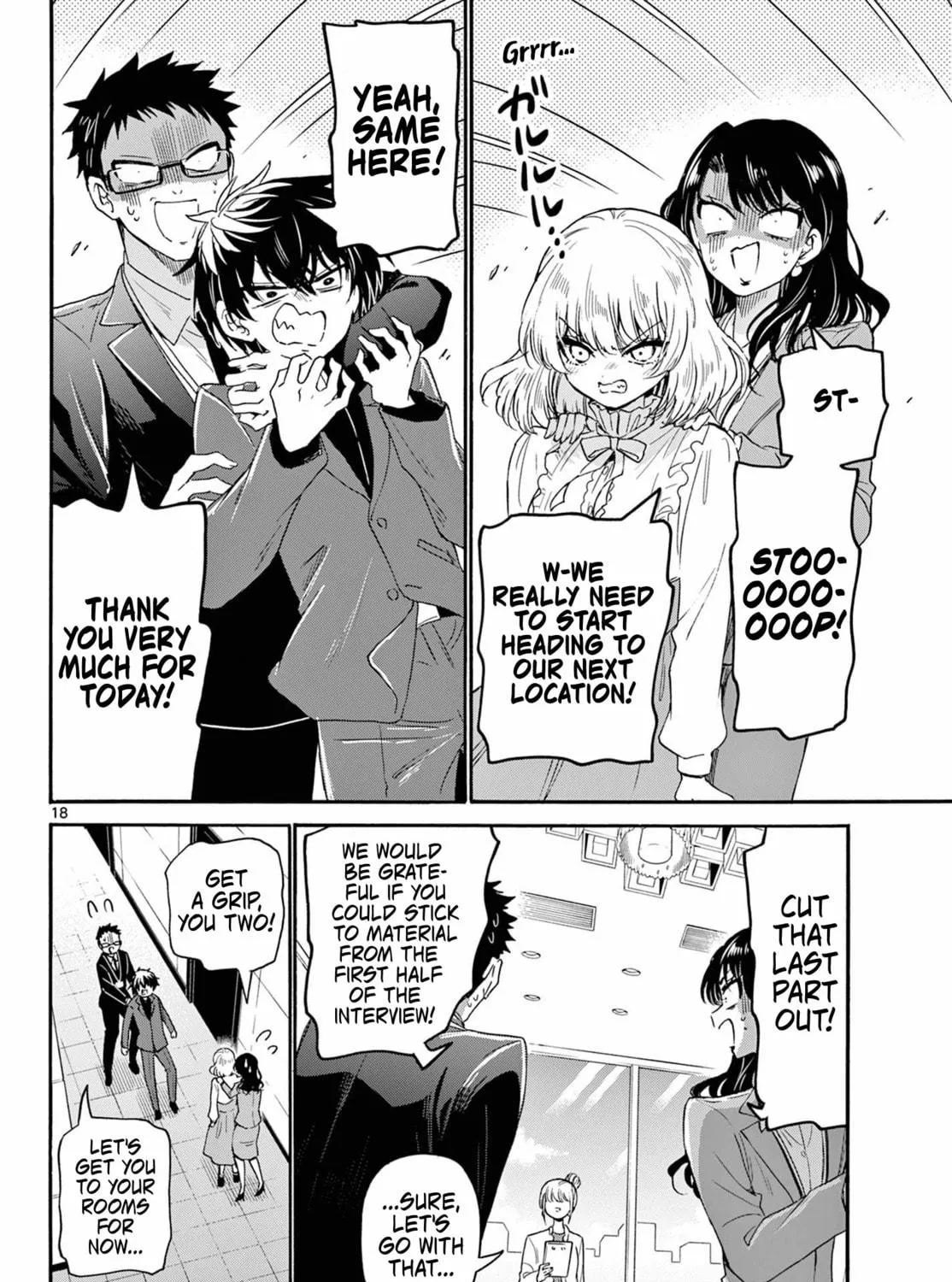 Mikadono Sanshimai wa Angai, Choroi Chapter 143 page 35 - 