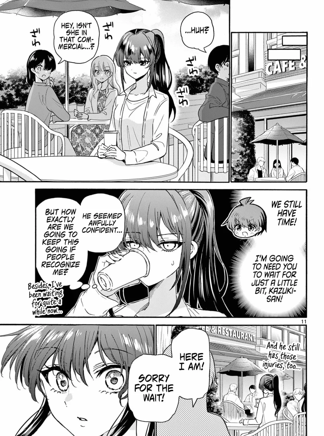 Mikadono Sanshimai wa Angai, Choroi Chapter 148 page 21 - 