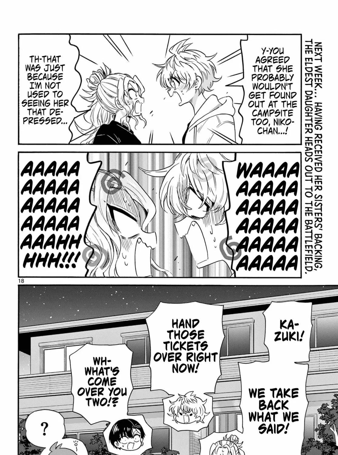 Mikadono Sanshimai wa Angai, Choroi Chapter 149 page 35 - 