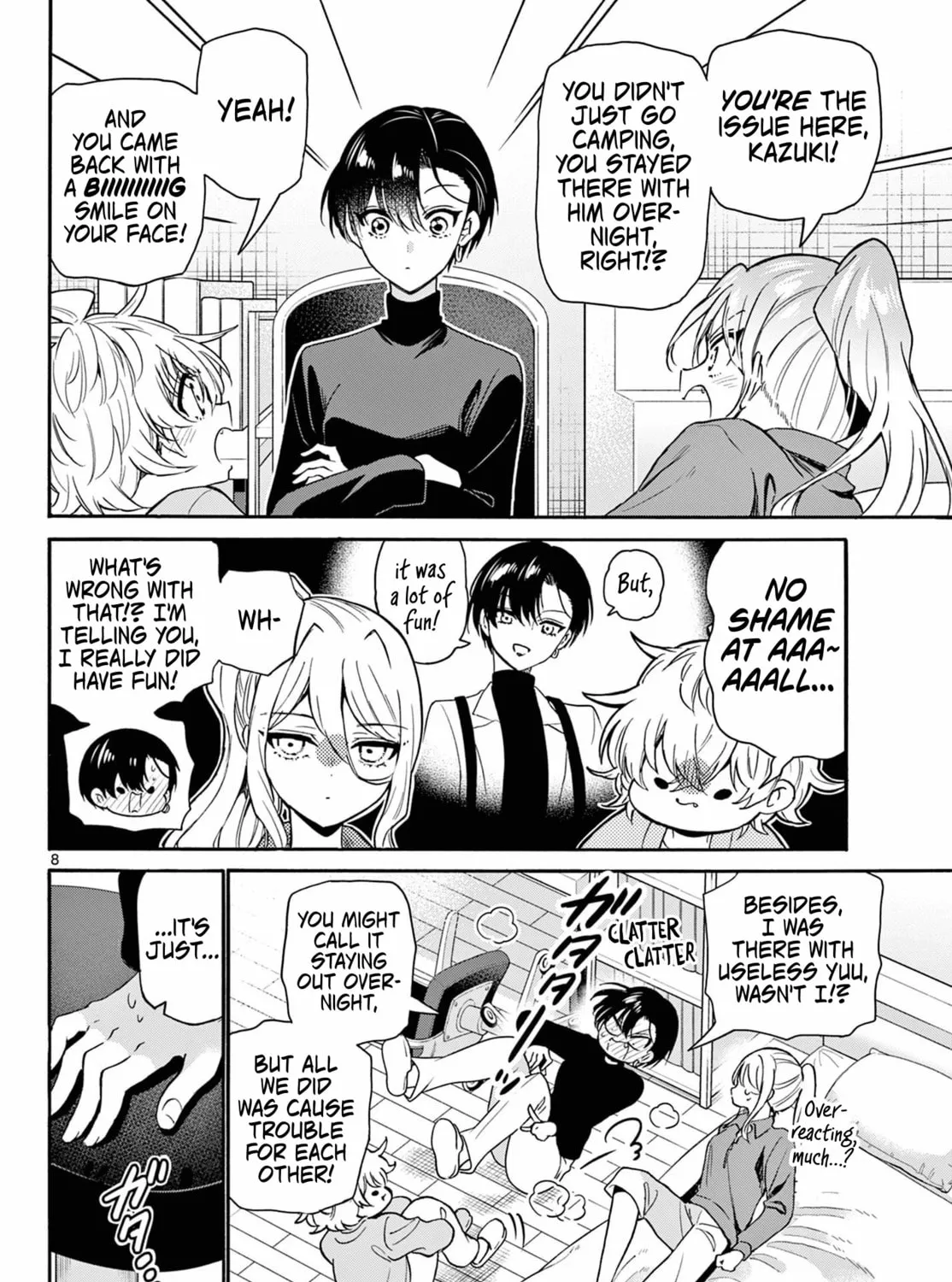 Mikadono Sanshimai wa Angai, Choroi Chapter 154 page 15 - 