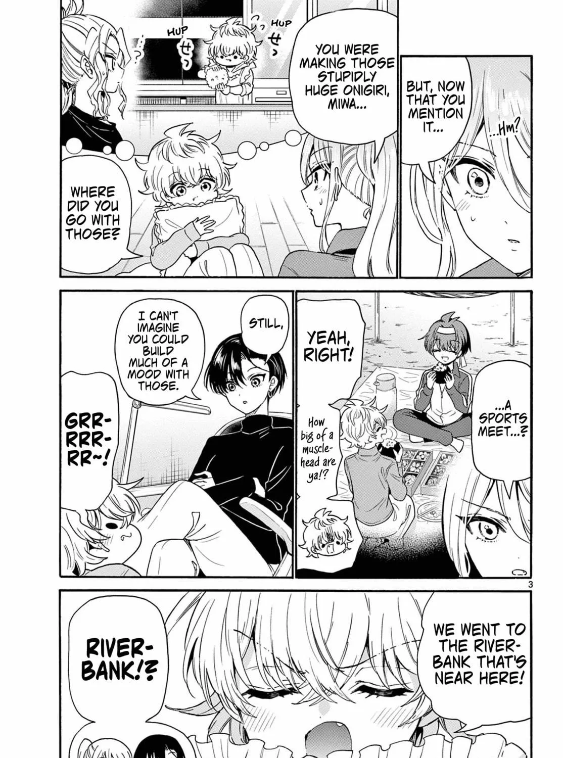 Mikadono Sanshimai wa Angai, Choroi Chapter 154 page 5 - 