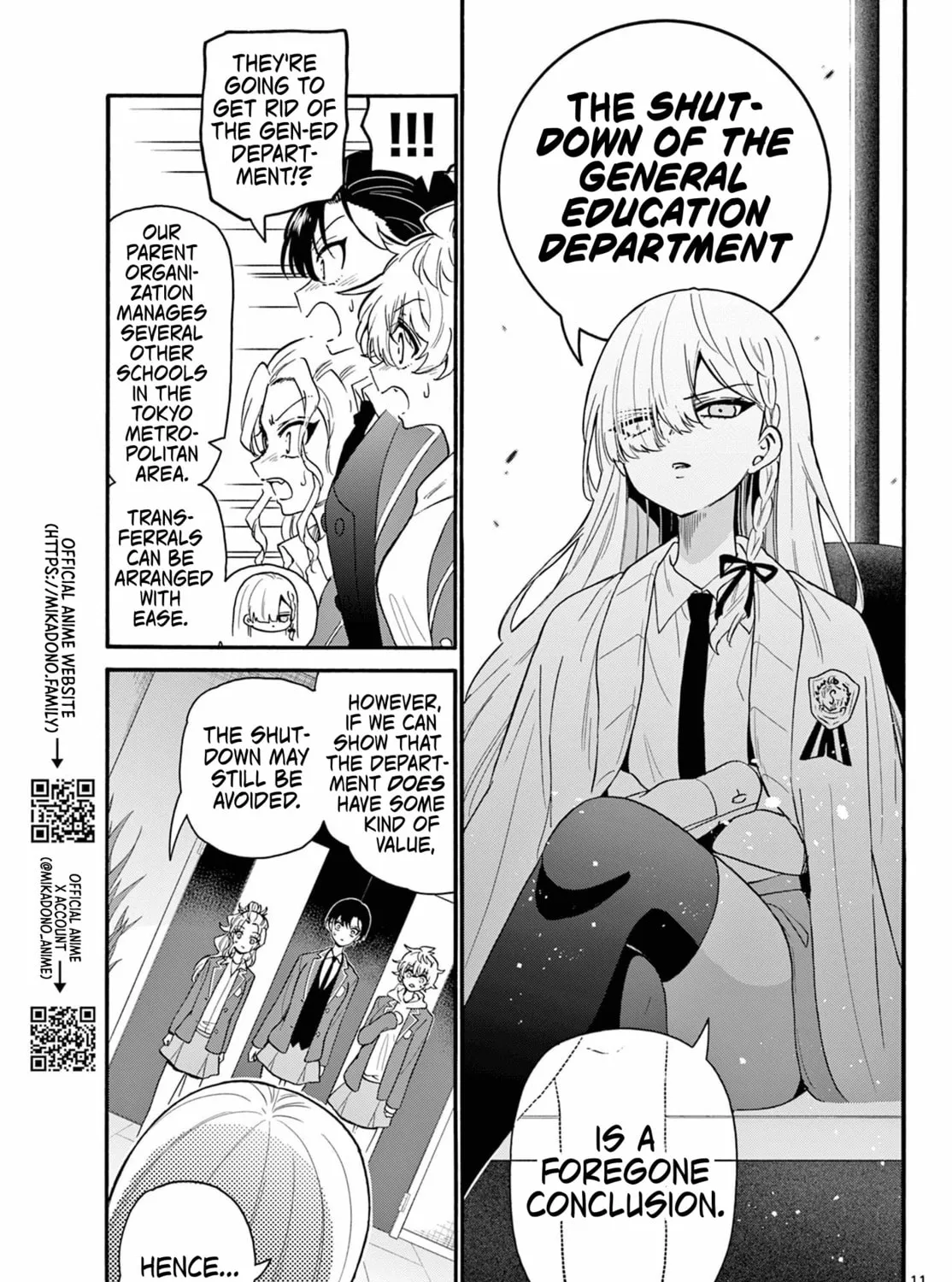 Mikadono Sanshimai wa Angai, Choroi Chapter 156 page 21 - 
