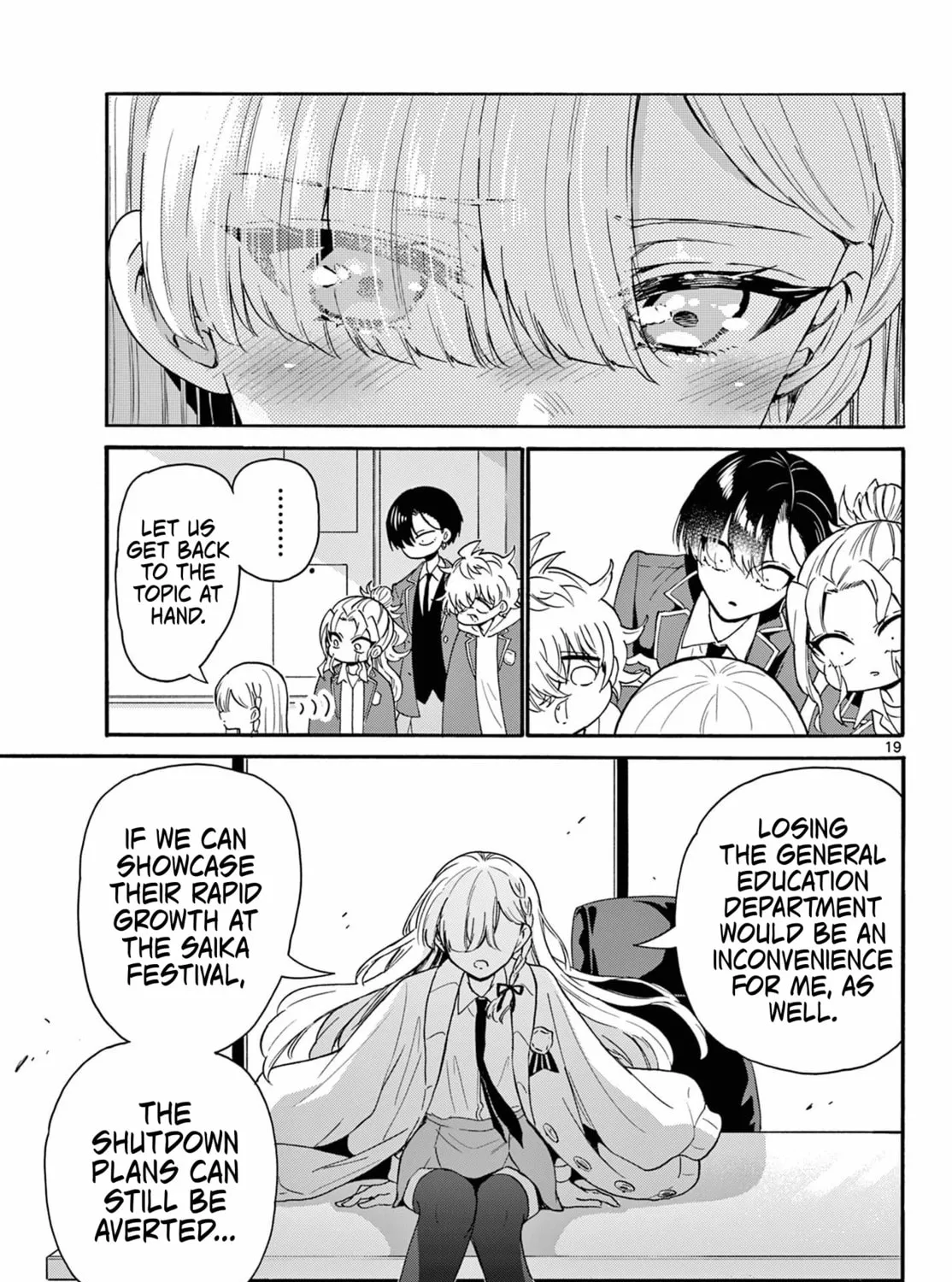 Mikadono Sanshimai wa Angai, Choroi Chapter 156 page 37 - 