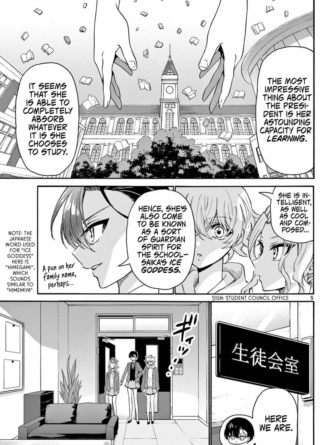 Mikadono Sanshimai wa Angai, Choroi Chapter 156 page 9 - 