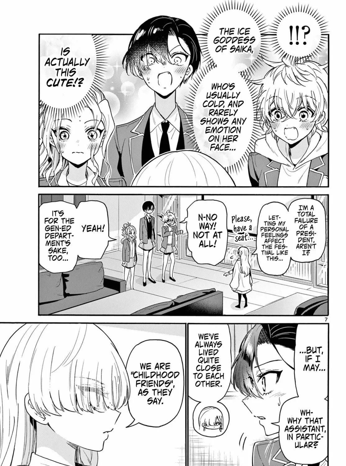 Mikadono Sanshimai wa Angai, Choroi Chapter 157 page 13 - 