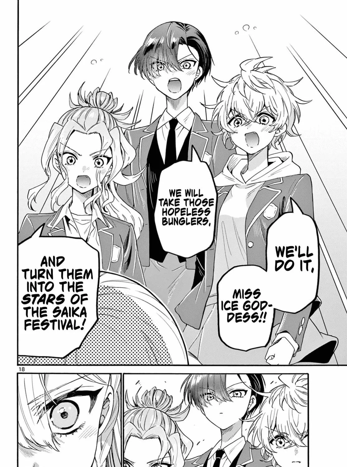 Mikadono Sanshimai wa Angai, Choroi Chapter 157 page 35 - 
