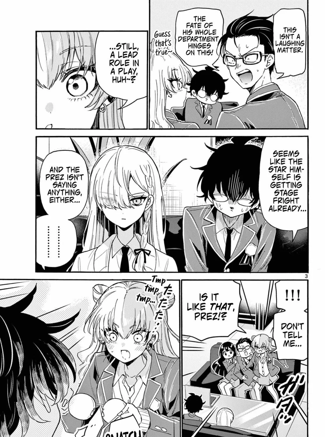 Mikadono Sanshimai wa Angai, Choroi Chapter 161 page 5 - 