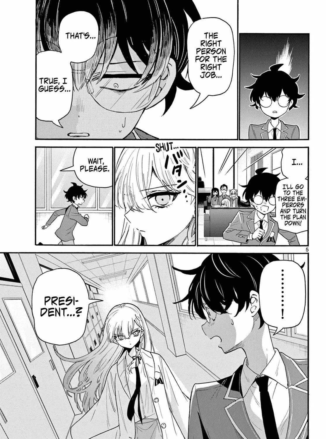 Mikadono Sanshimai wa Angai, Choroi Chapter 161 page 9 - 