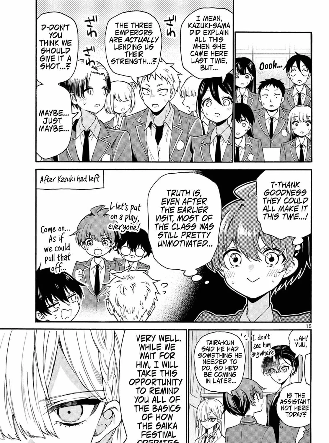 Mikadono Sanshimai wa Angai, Choroi Chapter 162 page 29 - 