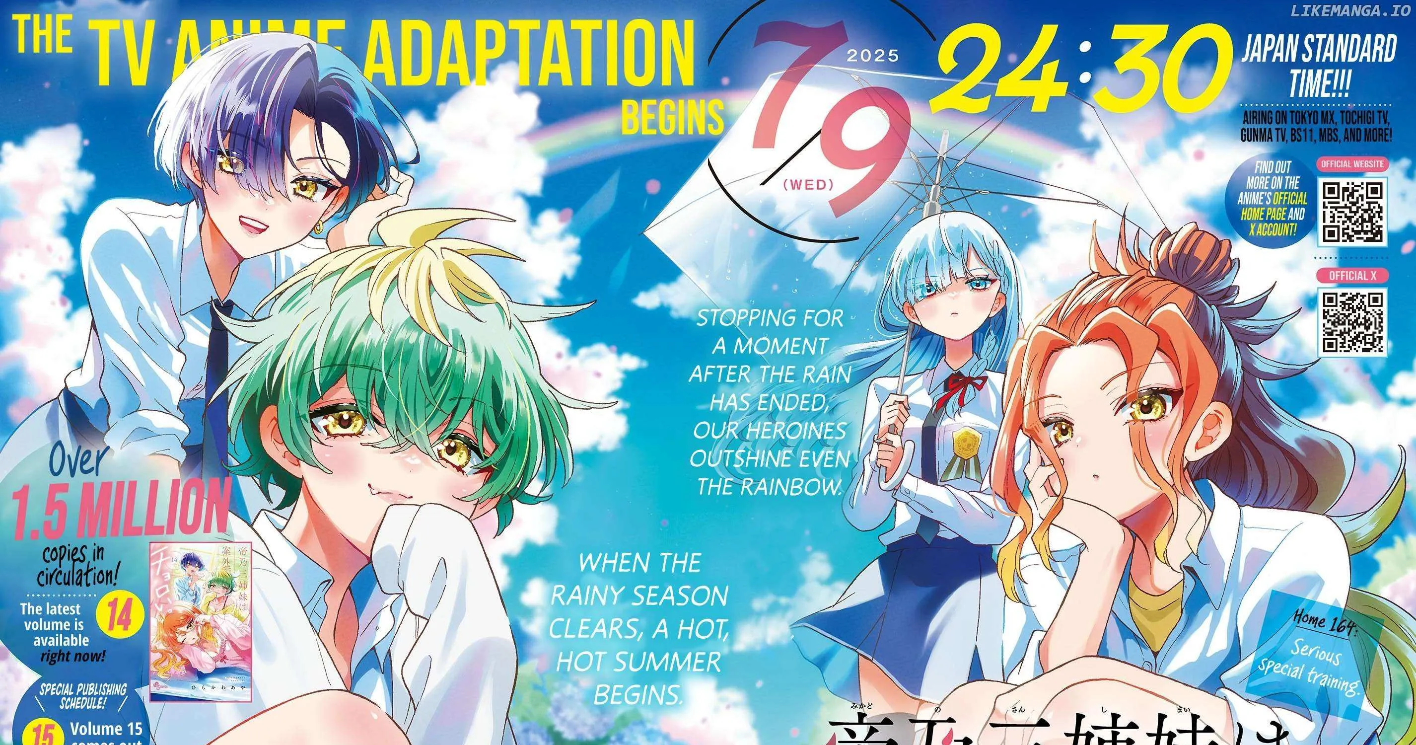 Mikadono Sanshimai wa Angai, Choroi Chapter 164 page 2 - 