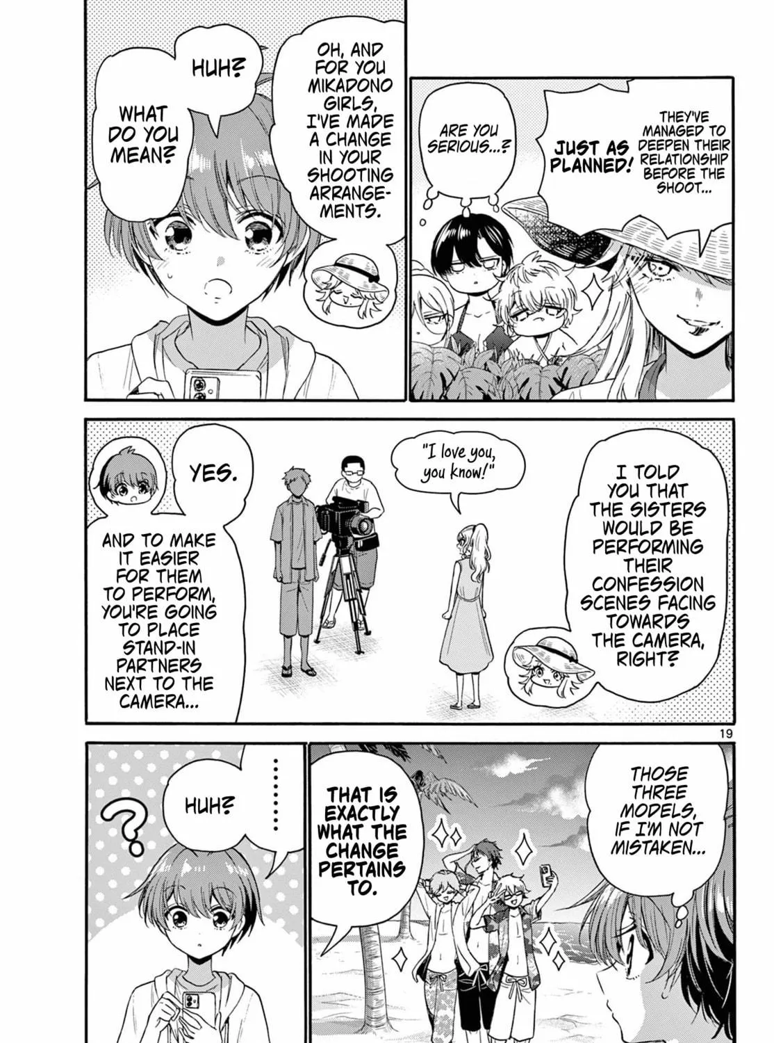 Mikadono Sanshimai wa Angai, Choroi Chapter 95 page 35 - 