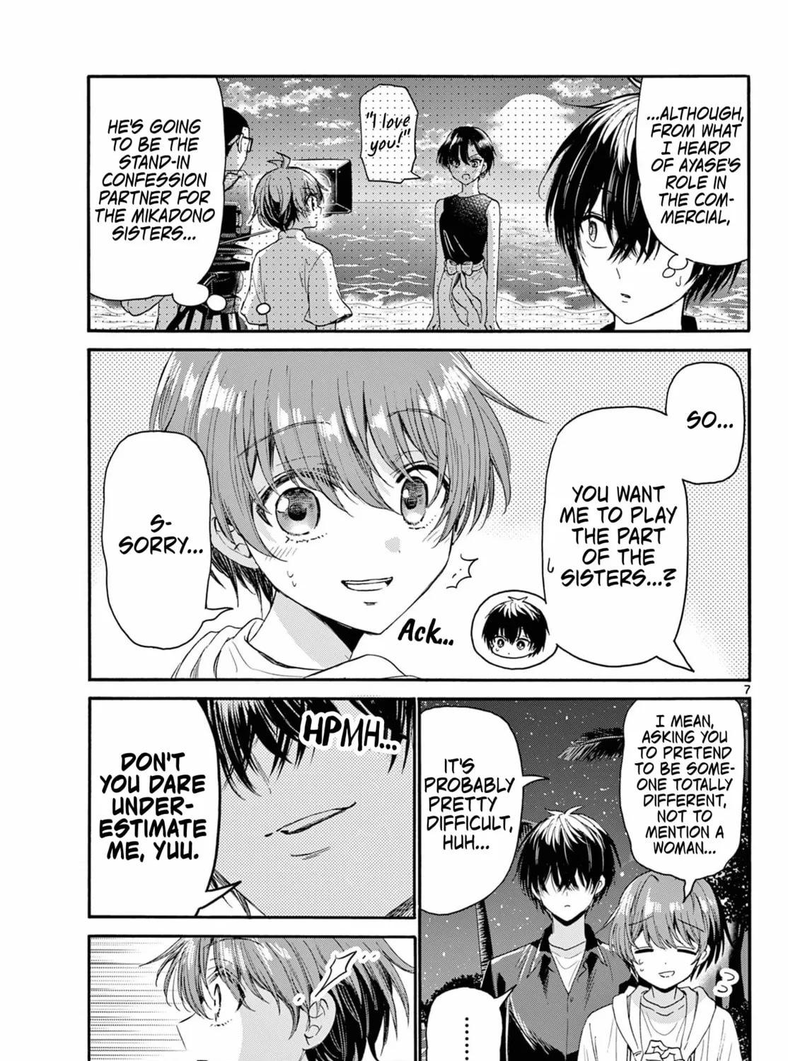 Mikadono Sanshimai wa Angai, Choroi Chapter 97 page 13 - 