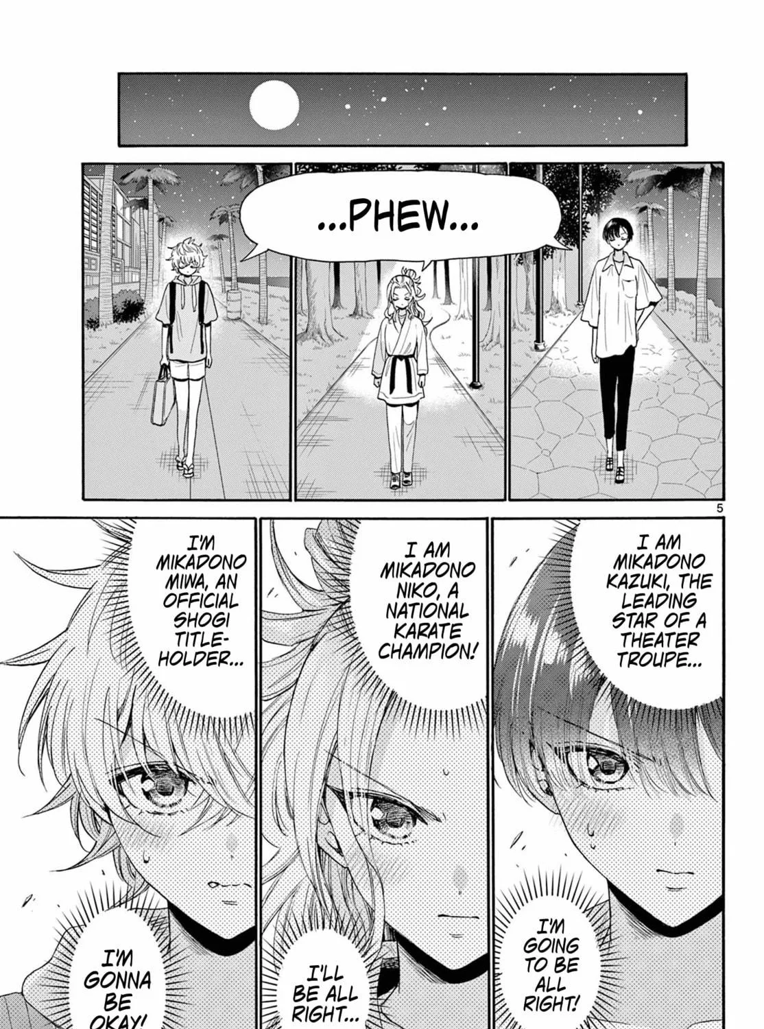 Mikadono Sanshimai wa Angai, Choroi Chapter 97 page 9 - 