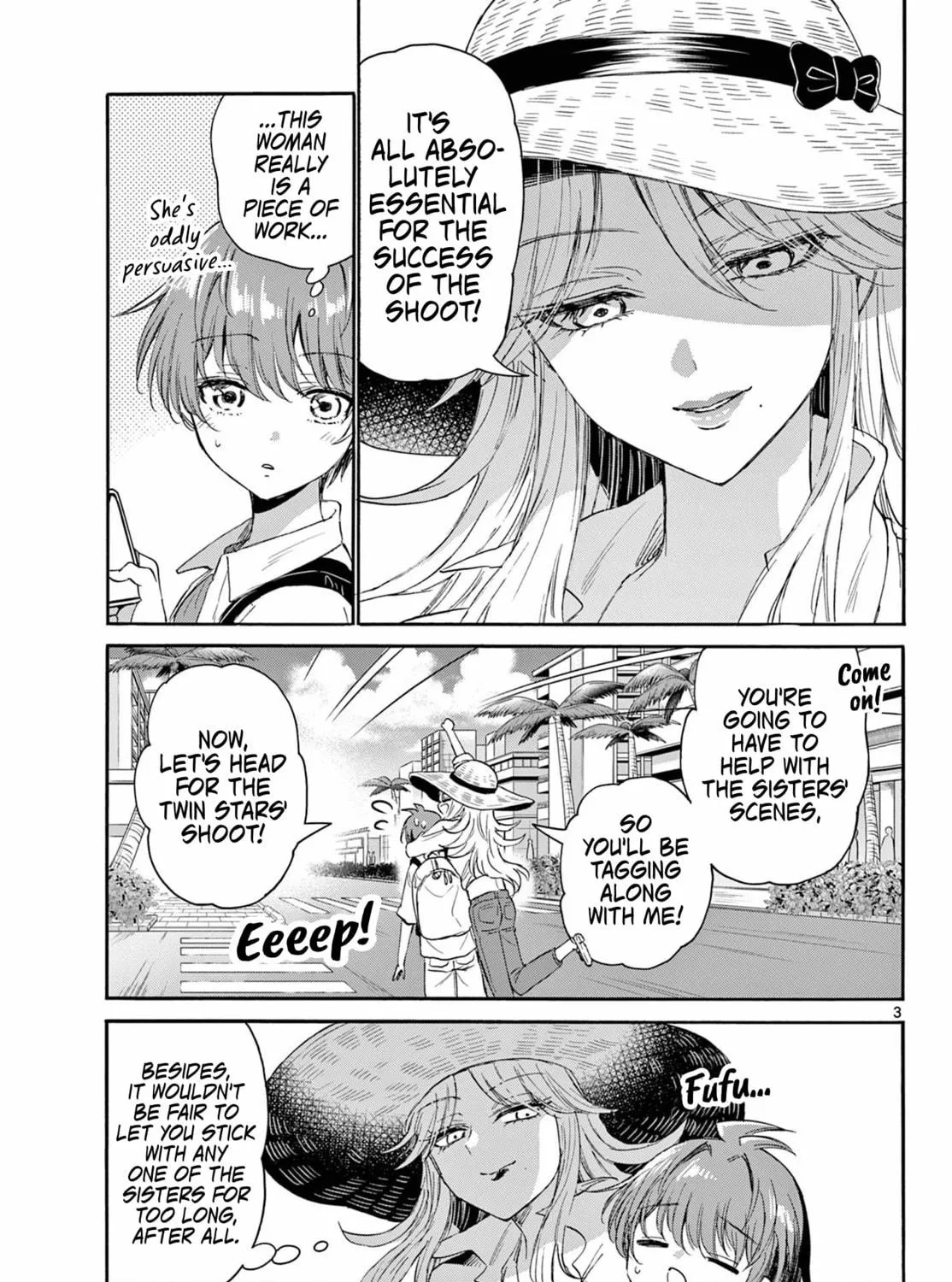 Mikadono Sanshimai wa Angai, Choroi Chapter 99 page 5 - 