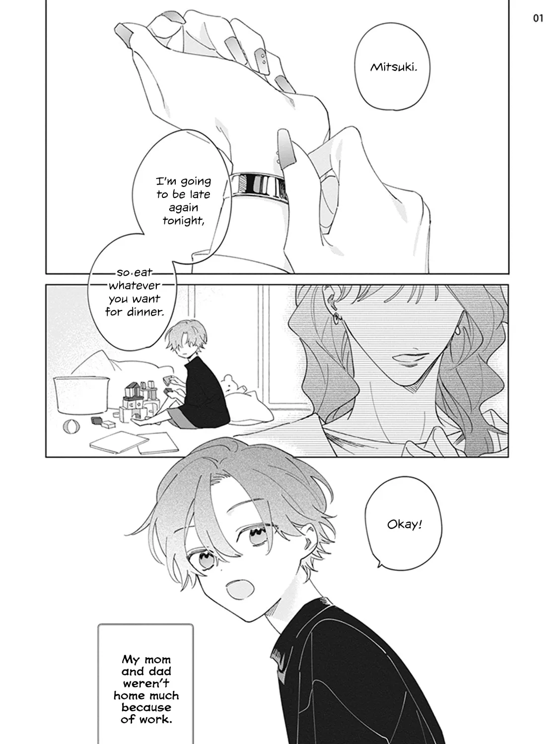 Mikadzuki ni Sumu Chapter 4 page 2 - 