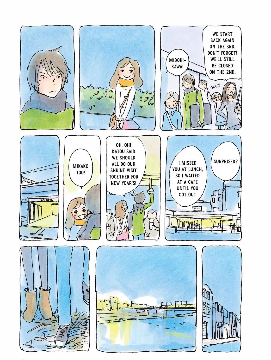 Read Mikako-san (Colored) chapter 129 image 4 on Lezhin