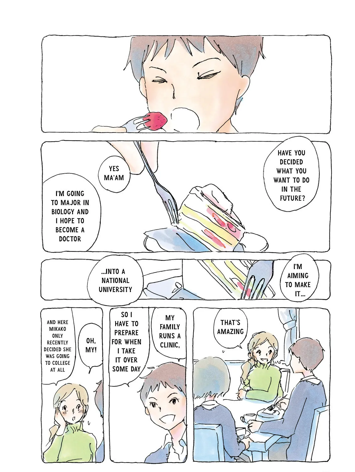 Read Mikako-san (Colored) chapter 62 image 2 on Lezhin