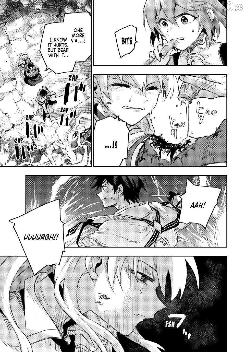 Mikata ga Yowasugite Hojo Mahou ni Tesshiteita Kyuutei Mahoushi, Tsuihou Sarete Saikyou wo Mezashimasu Chapter 197 page 17 - 