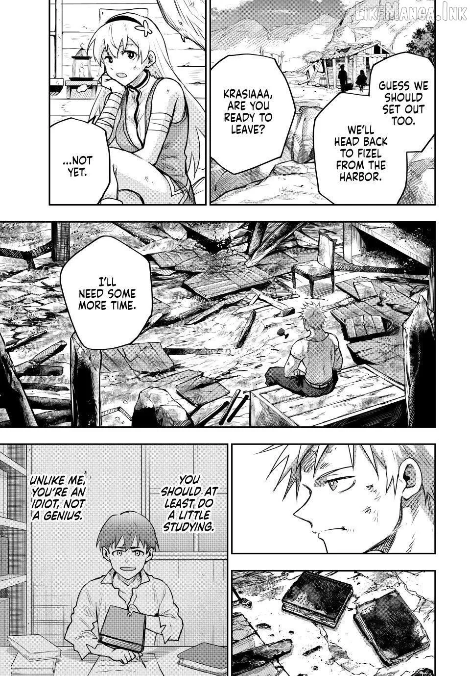 Mikata ga Yowasugite Hojo Mahou ni Tesshiteita Kyuutei Mahoushi, Tsuihou Sarete Saikyou wo Mezashimasu Chapter 206 page 13 - 