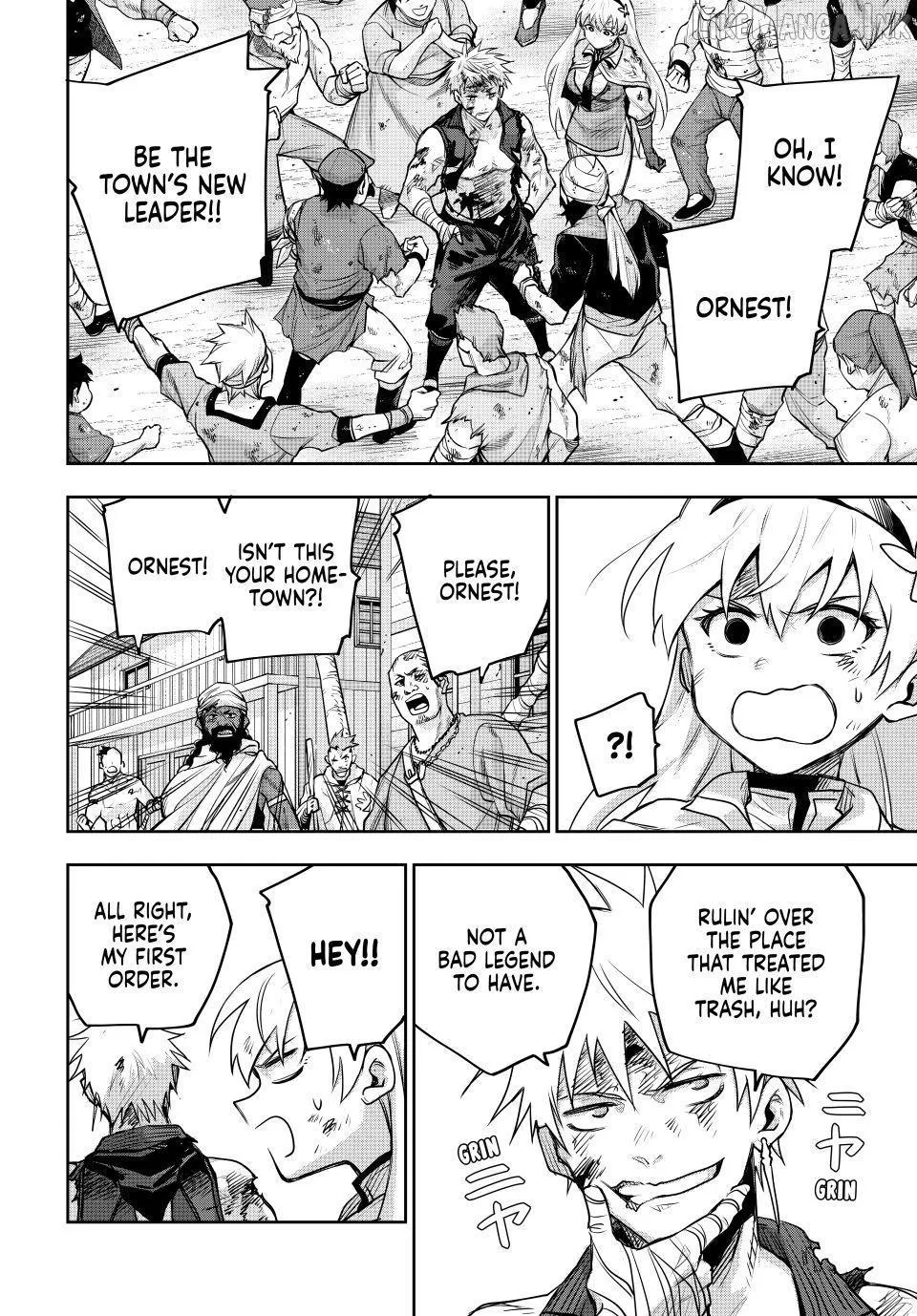 Mikata ga Yowasugite Hojo Mahou ni Tesshiteita Kyuutei Mahoushi, Tsuihou Sarete Saikyou wo Mezashimasu Chapter 206 page 8 - 