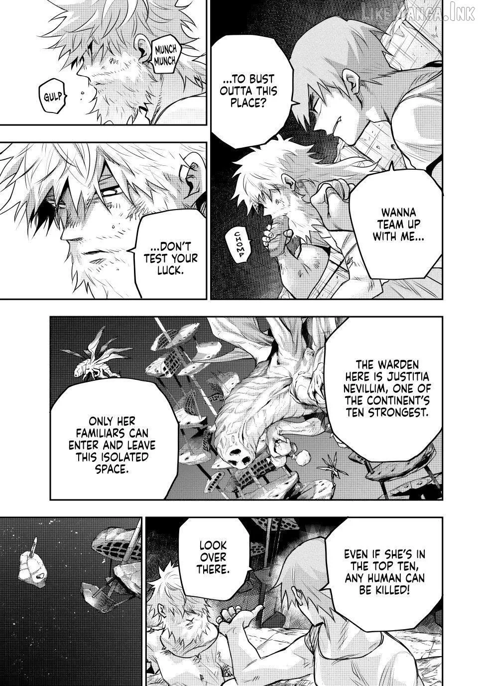 Mikata ga Yowasugite Hojo Mahou ni Tesshiteita Kyuutei Mahoushi, Tsuihou Sarete Saikyou wo Mezashimasu Chapter 207 page 7 - 