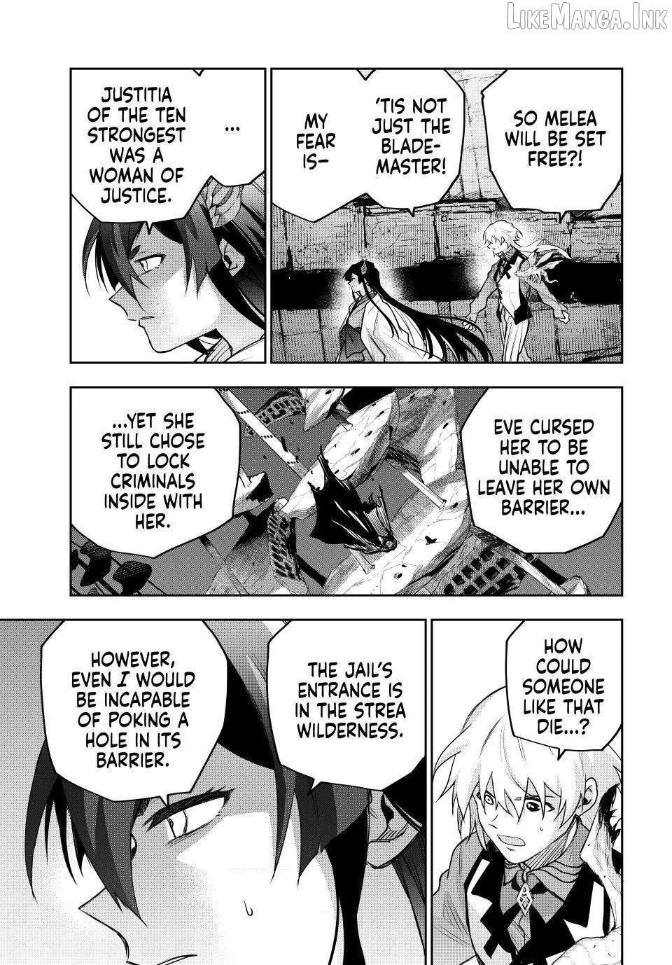 Mikata ga Yowasugite Hojo Mahou ni Tesshiteita Kyuutei Mahoushi, Tsuihou Sarete Saikyou wo Mezashimasu Chapter 209 page 13 - 