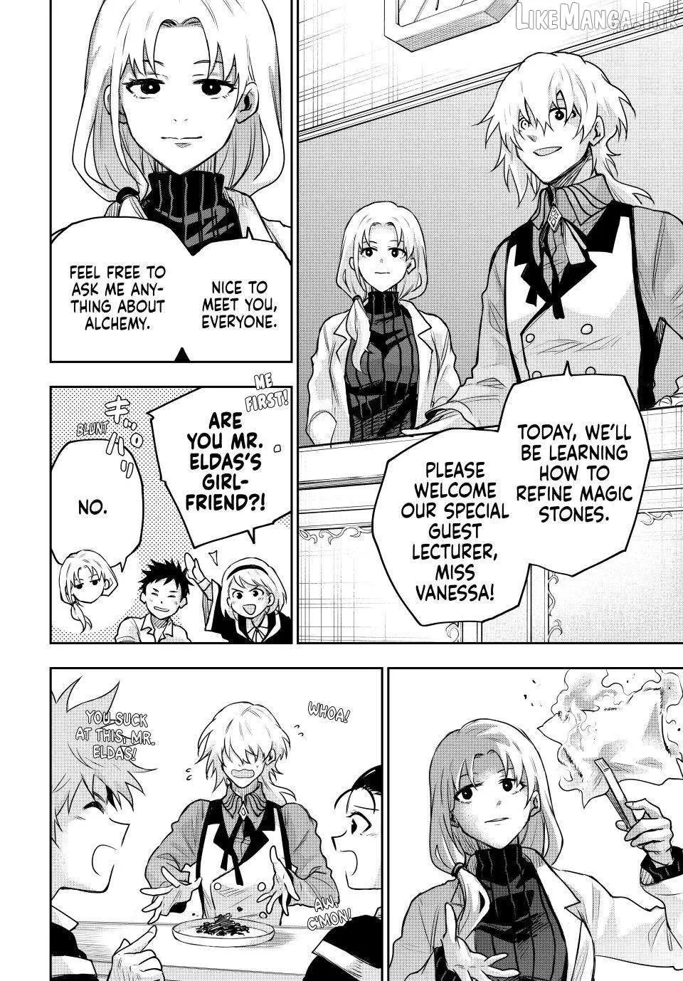 Mikata ga Yowasugite Hojo Mahou ni Tesshiteita Kyuutei Mahoushi, Tsuihou Sarete Saikyou wo Mezashimasu Chapter 209 page 6 - 