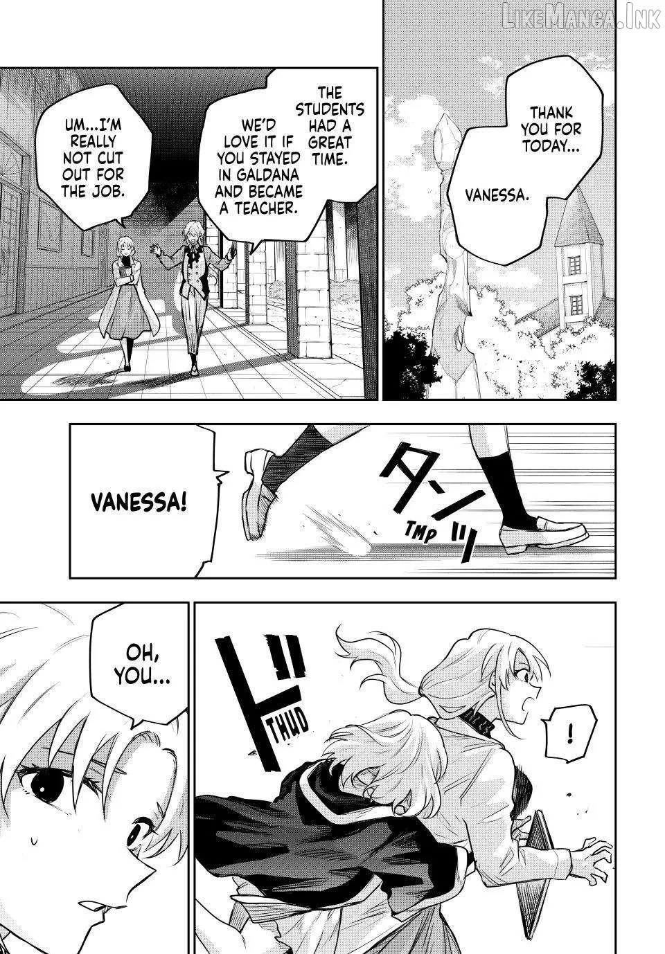 Mikata ga Yowasugite Hojo Mahou ni Tesshiteita Kyuutei Mahoushi, Tsuihou Sarete Saikyou wo Mezashimasu Chapter 209 page 7 - 