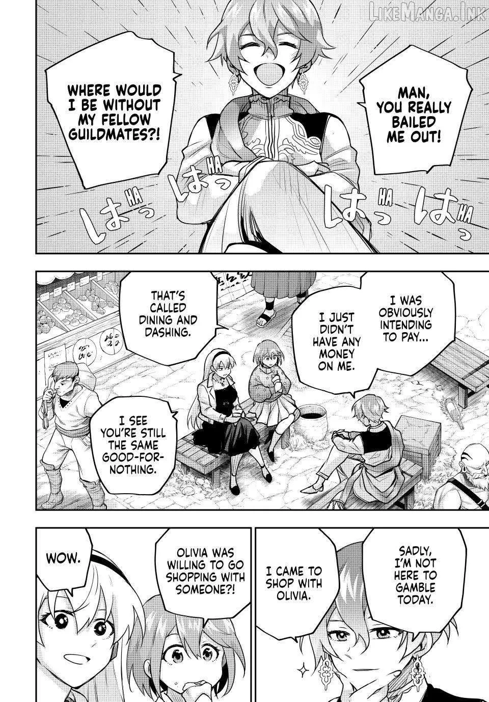 Mikata ga Yowasugite Hojo Mahou ni Tesshiteita Kyuutei Mahoushi, Tsuihou Sarete Saikyou wo Mezashimasu Chapter 210 page 4 - 