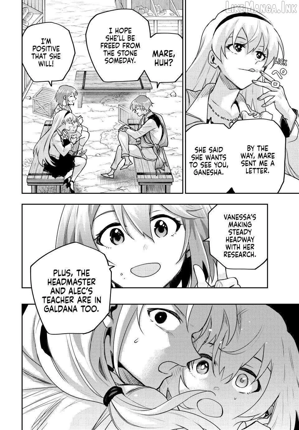Mikata ga Yowasugite Hojo Mahou ni Tesshiteita Kyuutei Mahoushi, Tsuihou Sarete Saikyou wo Mezashimasu Chapter 210 page 6 - 