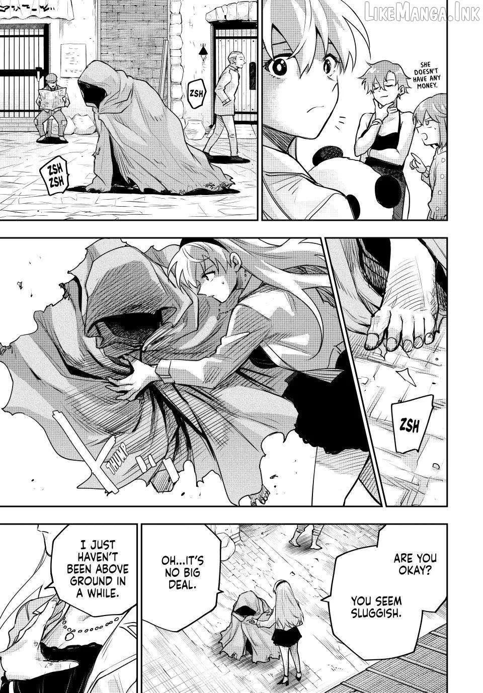 Mikata ga Yowasugite Hojo Mahou ni Tesshiteita Kyuutei Mahoushi, Tsuihou Sarete Saikyou wo Mezashimasu Chapter 211 page 17 - 