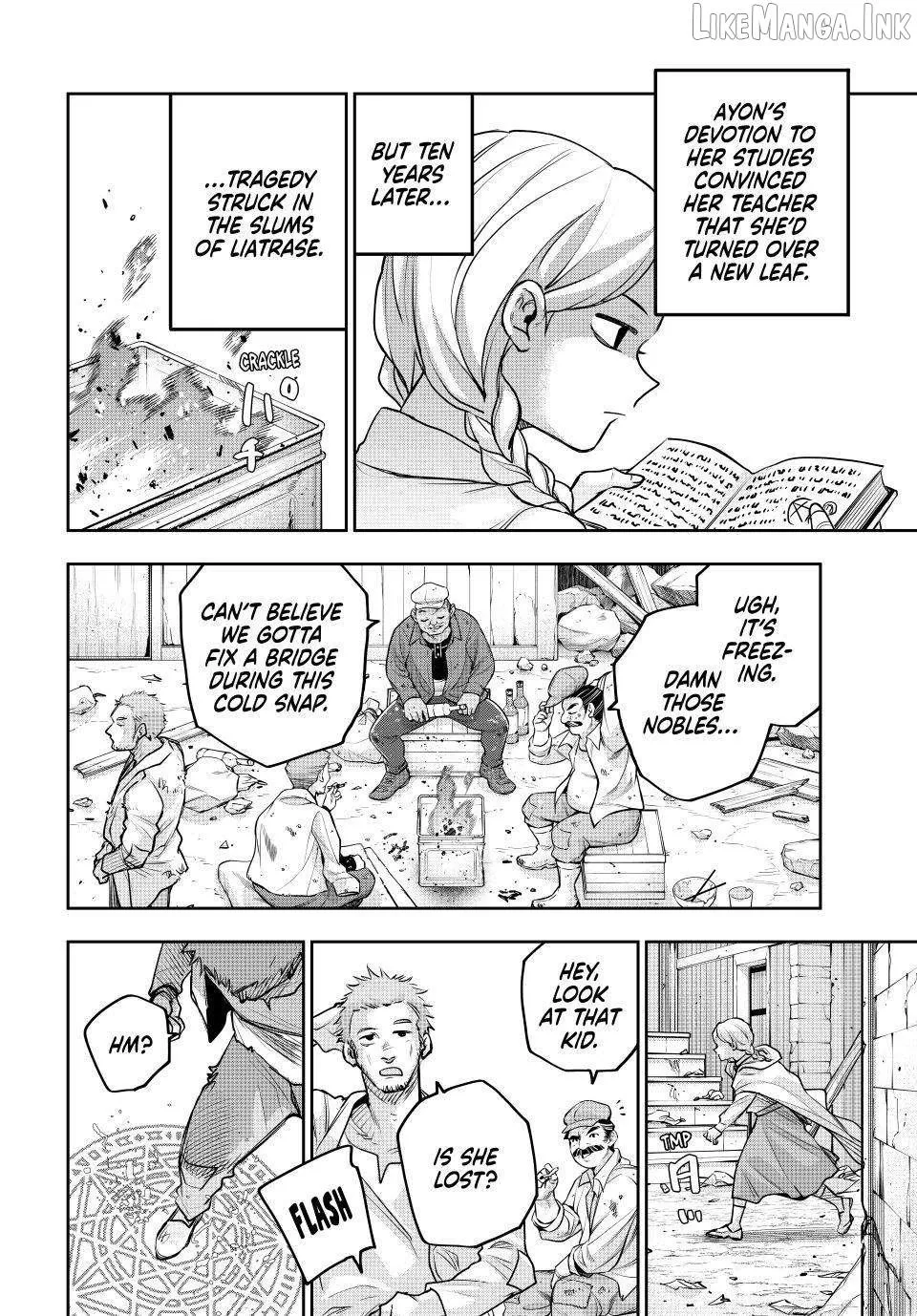Mikata ga Yowasugite Hojo Mahou ni Tesshiteita Kyuutei Mahoushi, Tsuihou Sarete Saikyou wo Mezashimasu Chapter 213 page 2 - 