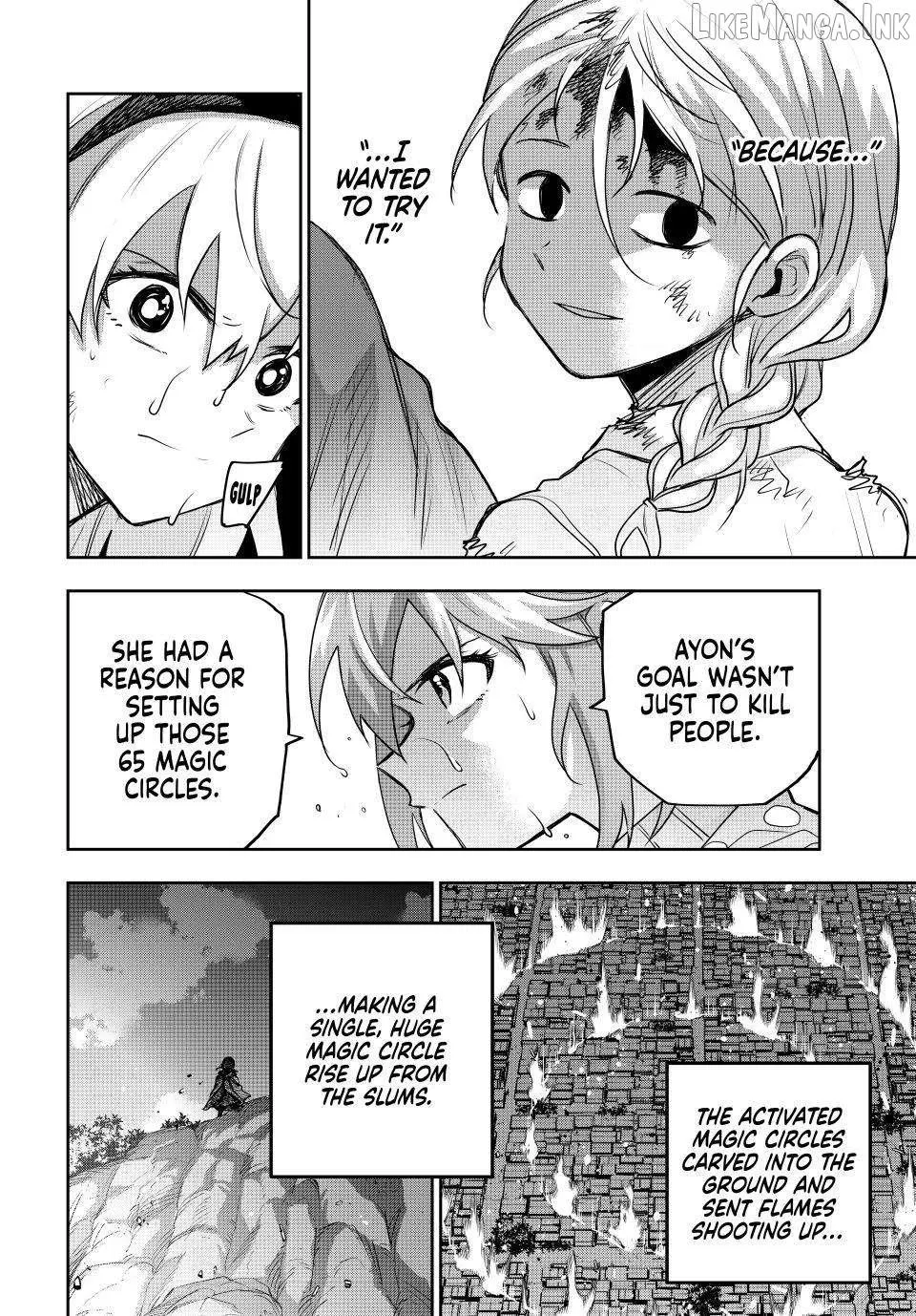 Mikata ga Yowasugite Hojo Mahou ni Tesshiteita Kyuutei Mahoushi, Tsuihou Sarete Saikyou wo Mezashimasu Chapter 213 page 4 - 