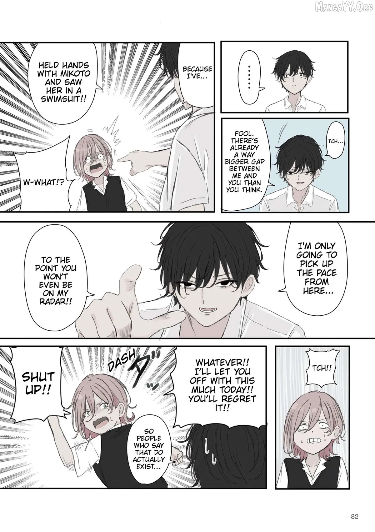 Mikoto-chan wa Kirawa Retakunai! Chapter 54 page 8 - 