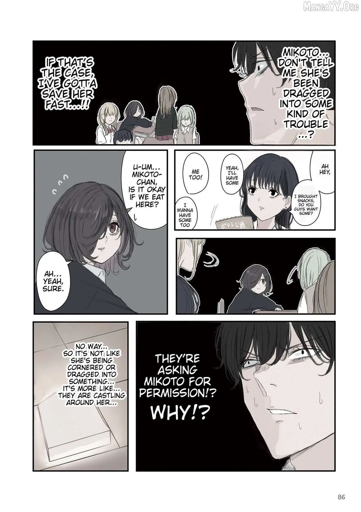 Mikoto-chan wa Kirawa Retakunai! Chapter 55 page 2 - 