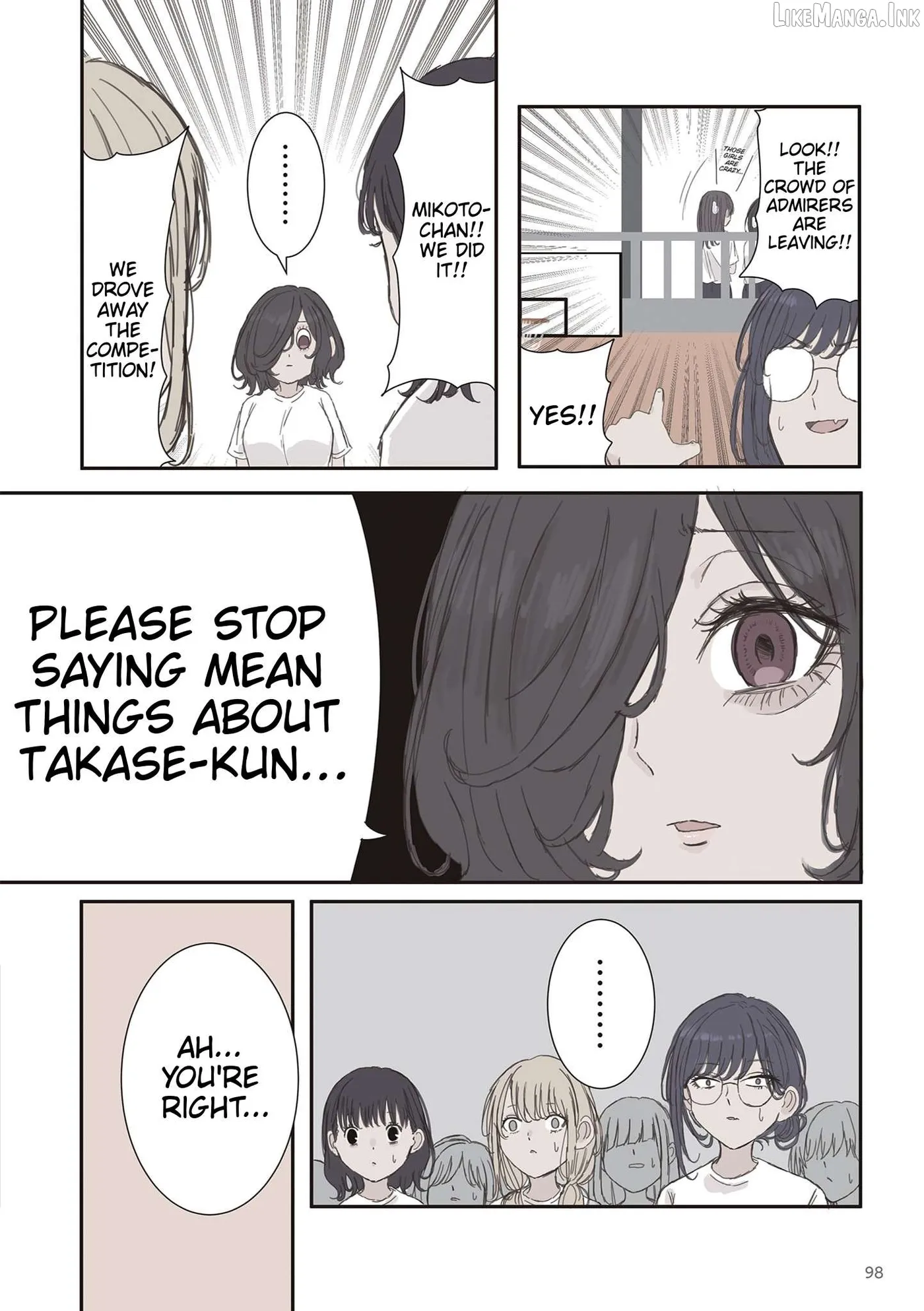 Mikoto-chan wa Kirawa Retakunai! Chapter 71 page 8 - 