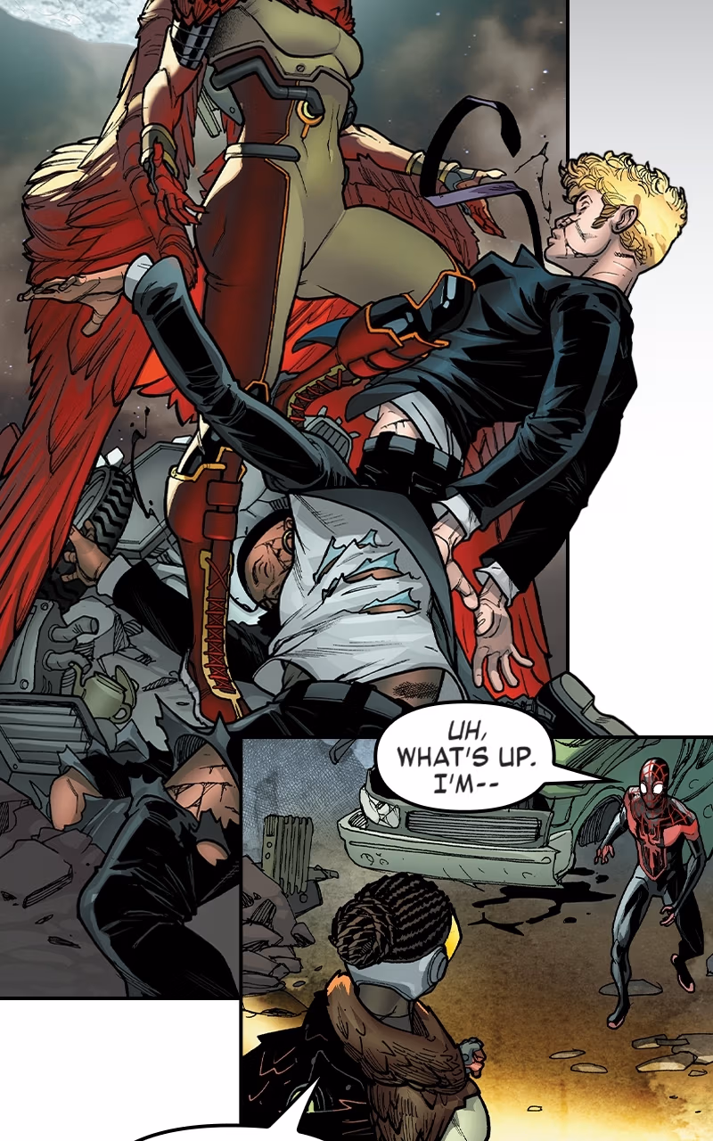 Read Miles Morales: Spider-Man chapter 11 image 1 on Lezhin