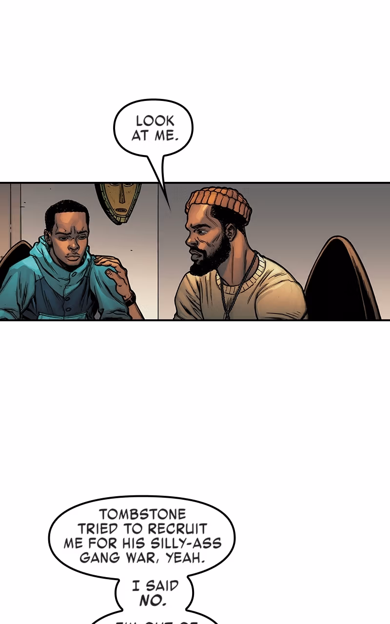 Read Miles Morales: Spider-Man chapter 13 image 22 on Lezhin