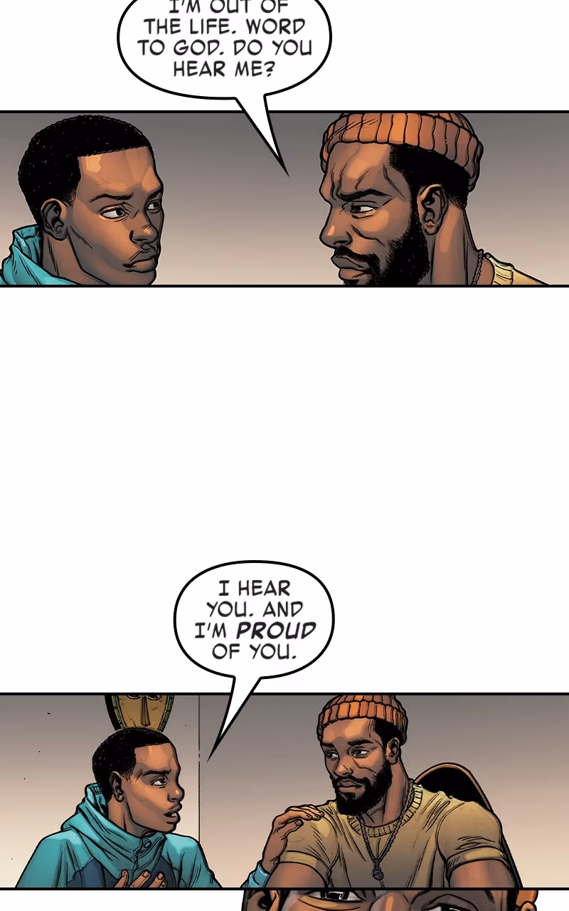 Read Miles Morales: Spider-Man chapter 13 image 23 on Lezhin