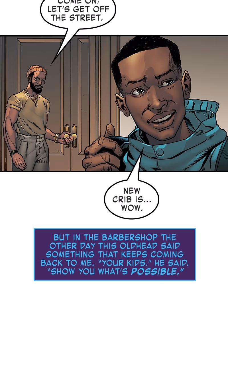Read Miles Morales: Spider-Man chapter 13 image 7 on Lezhin