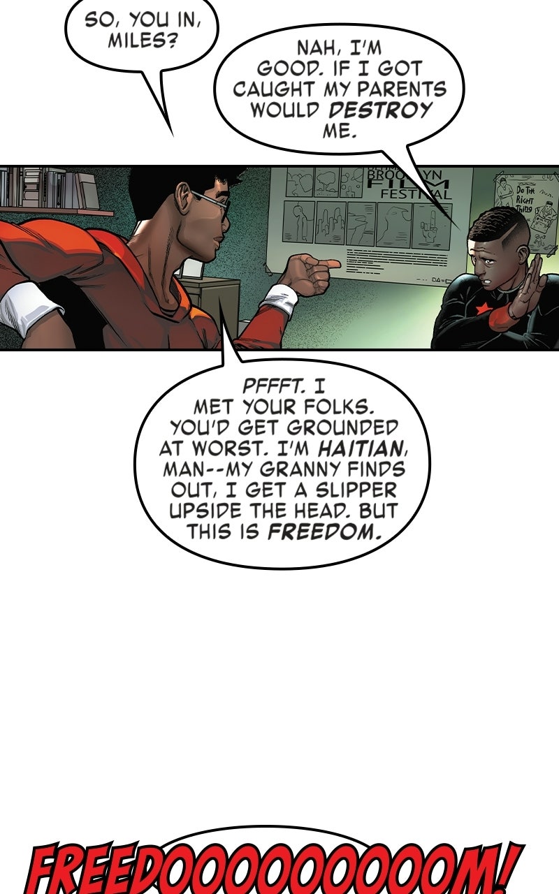 Read Miles Morales: Spider-Man chapter 7 image 13 on Lezhin